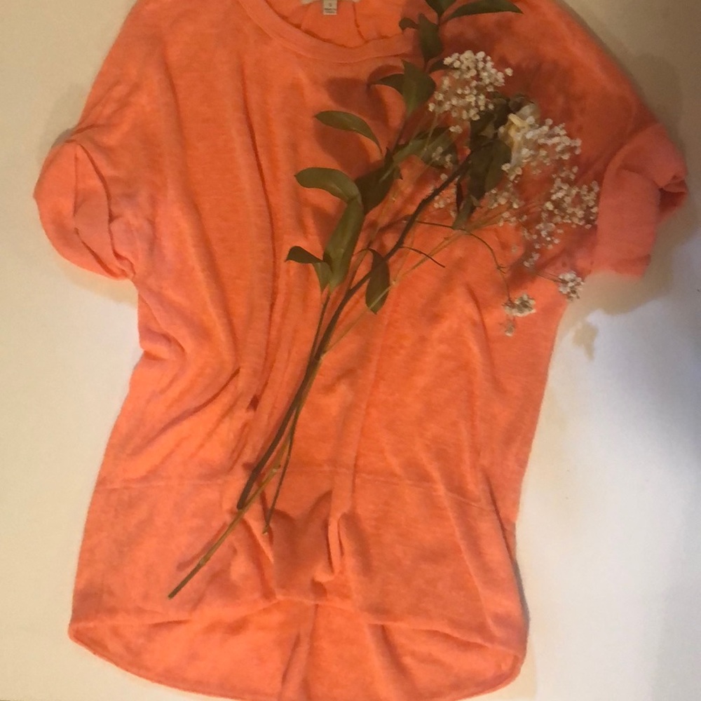 Coral Knit sweater tee!!